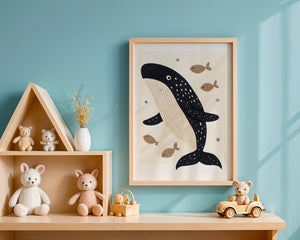 Blue Whale Plakat