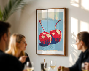Pop Art Cherries Plakat