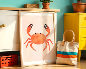 Red Crab Plakat