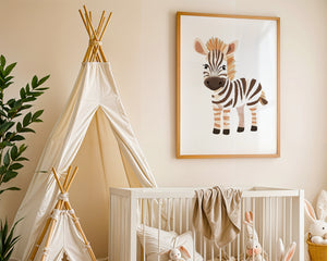 Baby Zebra Plakat
