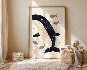 Blue Whale Plakat