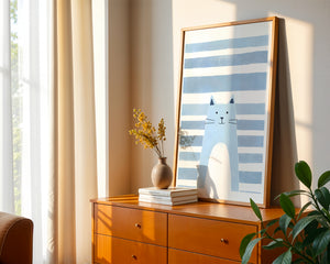 Blue Cat Plakat