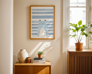 Blue Cat Plakat