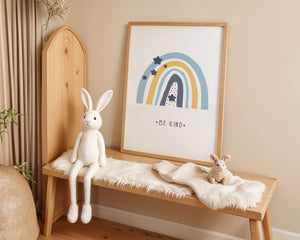 Be Kind Rainbow Plakat
