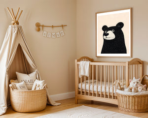 Black Bear Plakat