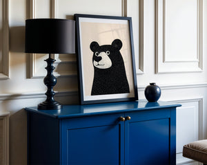 Black Bear Plakat