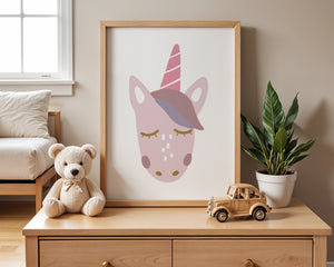 Unicorn Sleepy Dream Plakat