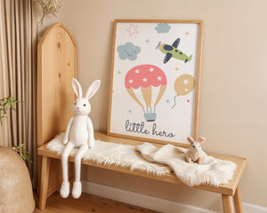 Little Hero Balloon Plakat