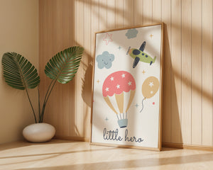 Little Hero Balloon Plakat