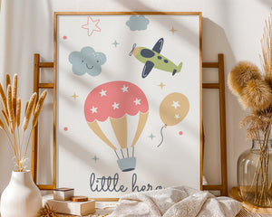 Little Hero Balloon Plakat