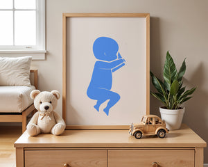 Dreaming Blue Baby Plakat