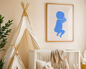 Dreaming Blue Baby Plakat