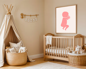 Dreaming Rose Baby Plakat
