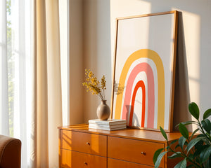 Gentle Arch Rainbow Plakat