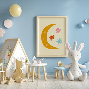 Celestial Moon Plakat
