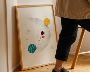Smiling Moon Plakat