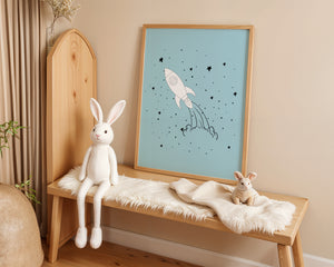 Rocket Among Stars Plakat