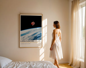 A Dice Floating Plakat - 21 x 29.7 cm (A4) - Nellastore