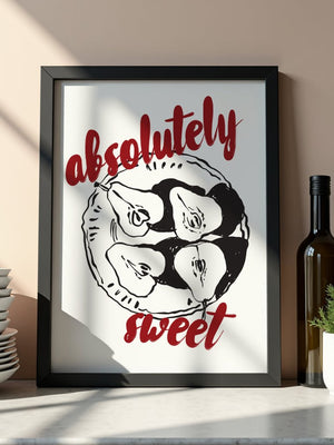 Absolutely Sweet Plakat - 21 x 29.7 cm - Nellastore