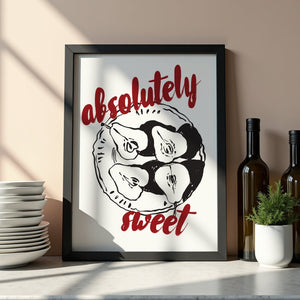 Absolutely Sweet Plakat - 21 x 29.7 cm - Nellastore