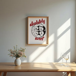 Absolutely Sweet Plakat - 21 x 29.7 cm - Nellastore