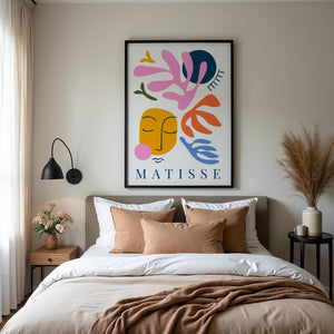 Abstract Gaze Matisse Plakat - 21 x 29.7 cm - Nellastore