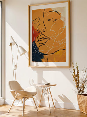 Amber Reverie Plakat - 21 x 29.7 cm (A4) - Nellastore