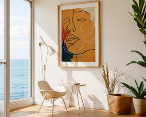 Amber Reverie Plakat - 21 x 29.7 cm (A4) - Nellastore