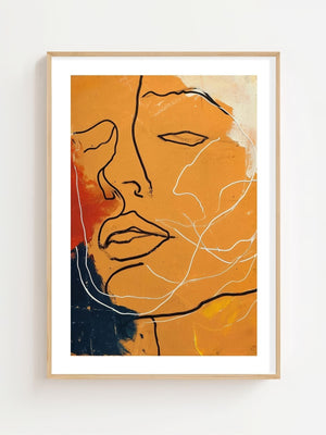Amber Reverie Plakat - 21 x 29.7 cm (A4) - Nellastore