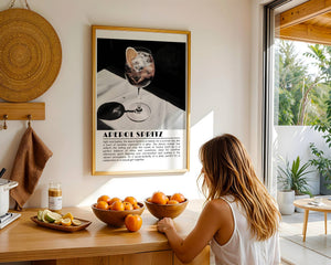 Aperol Spritz Editorial Plakat - 21 x 29.7 cm (A4) - Nellastore