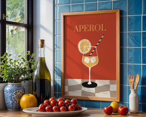 Aperol Spritz No. 22 Plakat - 21 x 29.7 cm - Nellastore
