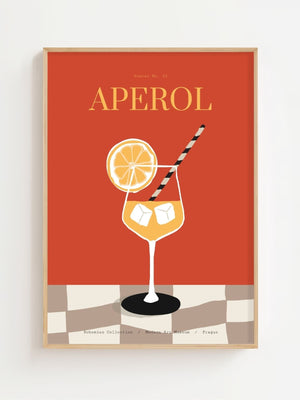 Aperol Spritz No. 22 Plakat - 21 x 29.7 cm - Nellastore