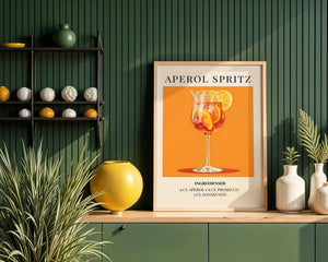Aperol Spritz Plakat - 21 x 29.7 cm (A4) - Nellastore