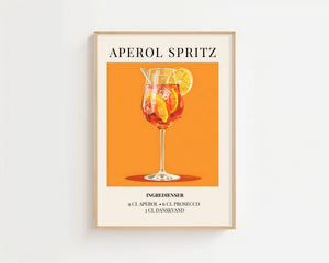 Aperol Spritz Plakat - 21 x 29.7 cm (A4) - Nellastore