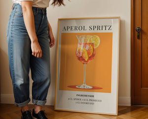 Aperol Spritz Plakat - 21 x 29.7 cm (A4) - Nellastore