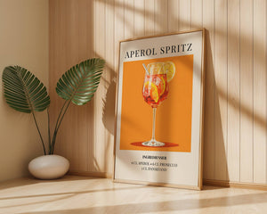 Aperol Spritz Plakat - 21 x 29.7 cm (A4) - Nellastore