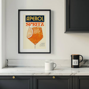 Aperol Spritz Vintage Plakat - 21 x 29.7 cm (A4) - Nellastore