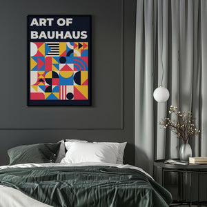 Art of Bauhaus Grid Plakat - 21 x 29.7 cm - Nellastore