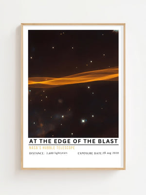 At the Edge of the Blast Plakat - 21 x 29.7 cm (A4) - Nellastore