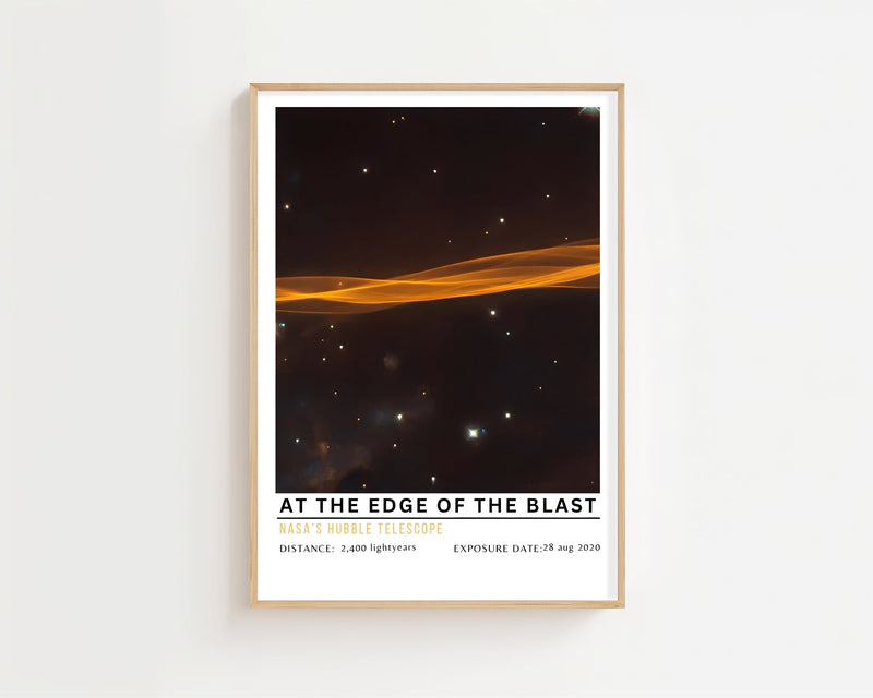 At the Edge of the Blast Plakat - 21 x 29.7 cm (A4) - Nellastore