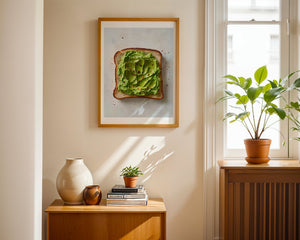 Avocado Toast Plakat - 21 x 29.7 cm (A4) - Nellastore