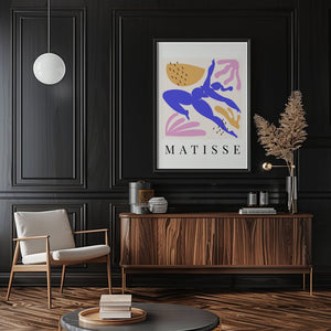 Azure Dancer Matisse Plakat - 21 x 29.7 cm - Nellastore