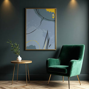Azure Form Plakat - 21 x 29.7 cm - Nellastore