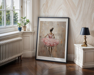 Ballerina Plakat - 21 x 29.7 cm (A4) - Nellastore