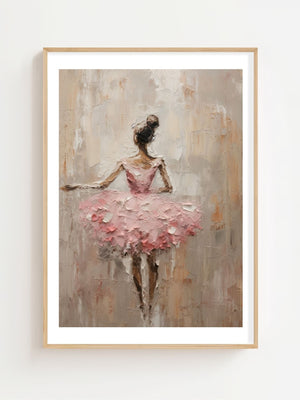 Ballerina Plakat - 21 x 29.7 cm (A4) - Nellastore