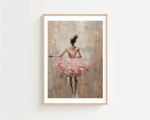 Ballerina Plakat - 21 x 29.7 cm (A4) - Nellastore