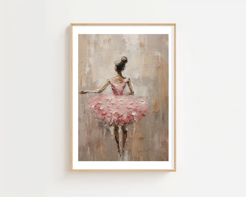 Ballerina Plakat - 21 x 29.7 cm (A4) - Nellastore