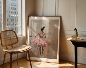 Ballerina Plakat - 21 x 29.7 cm (A4) - Nellastore