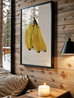 Bananas Plakat - 21 x 29.7 cm (A4) - Nellastore