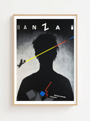 Banzai Plakat - 21 x 29.7 cm (A4) - Nellastore